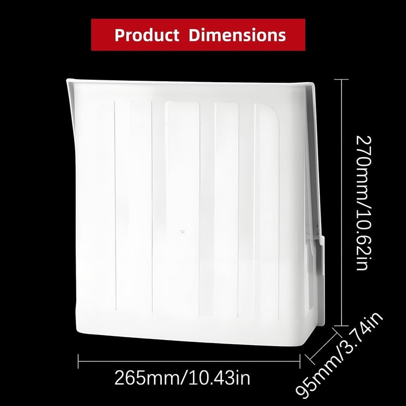 Coolotic Universal Sun Rain Shade Camera Cover Shield Security Camera Protective Roof for CCTV Surveillance Camera Hikvision/Nest/Ring/Arlo/Dome/Bullet (Square Camera Sun Rain Cover(2PCS)) - Image 5